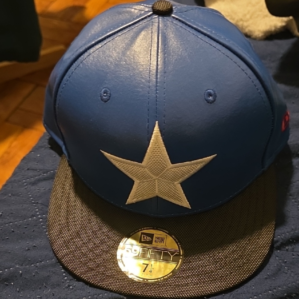 Marvel New Era Blue Cap - Captain America